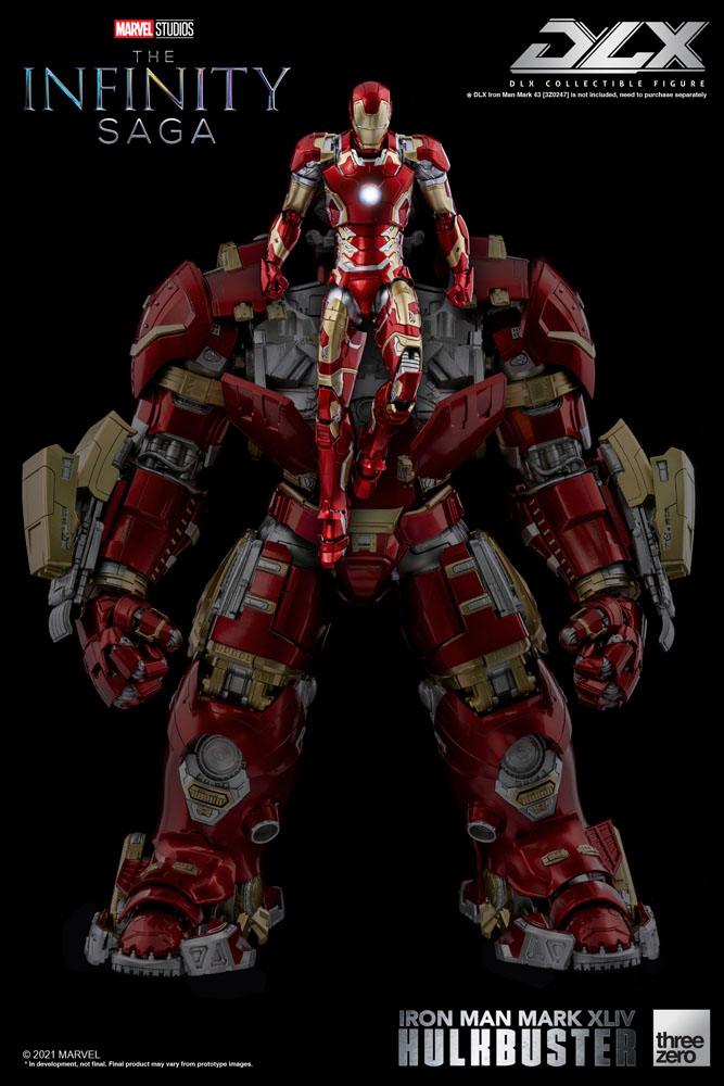 Infinity Saga DLX Action Figure 1/12 Iron Man Mark 44 Hulkbuster 30 cm - Damaged packaging