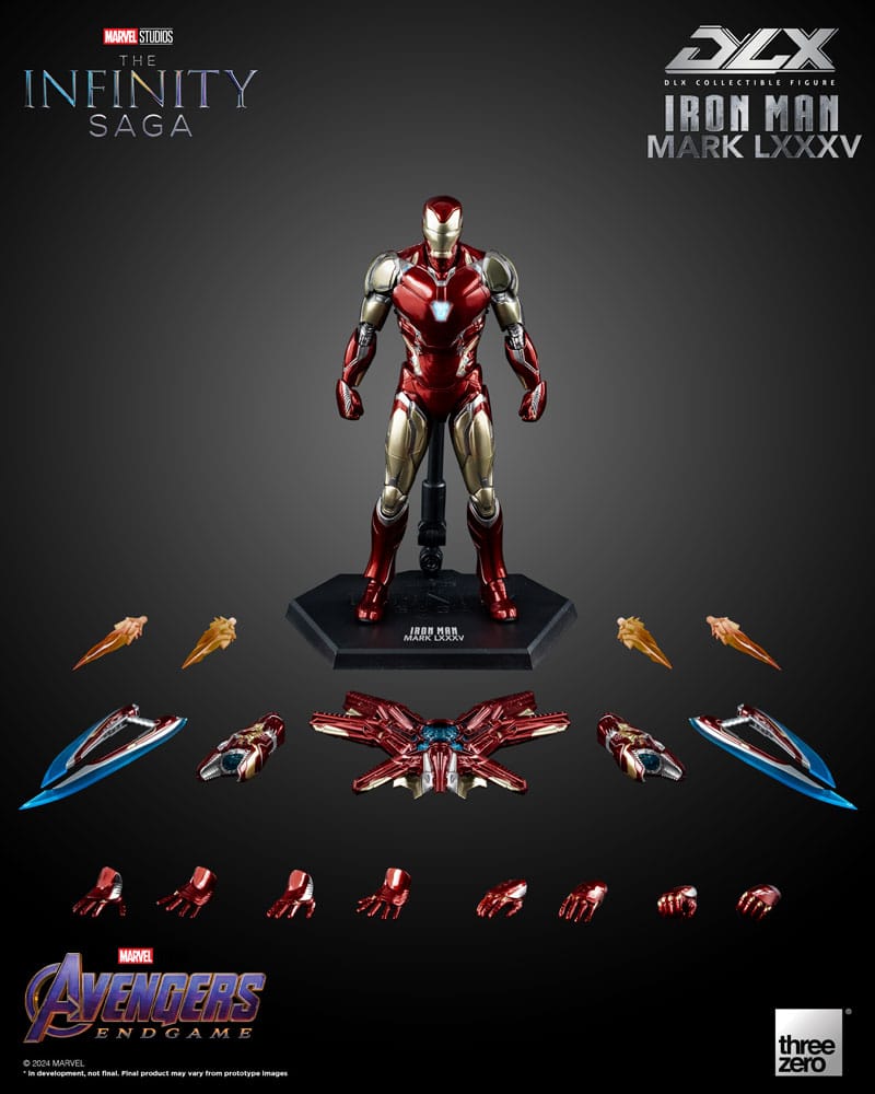 Infinity Saga DLX Action Figure 1/12 Iron Man Mark 85 17 cm