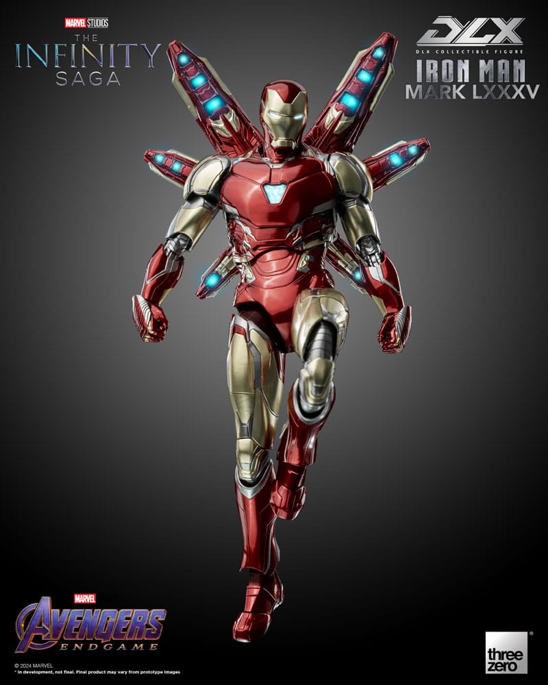 Infinity Saga DLX Action Figure 1/12 Iron Man Mark 85 17 cm