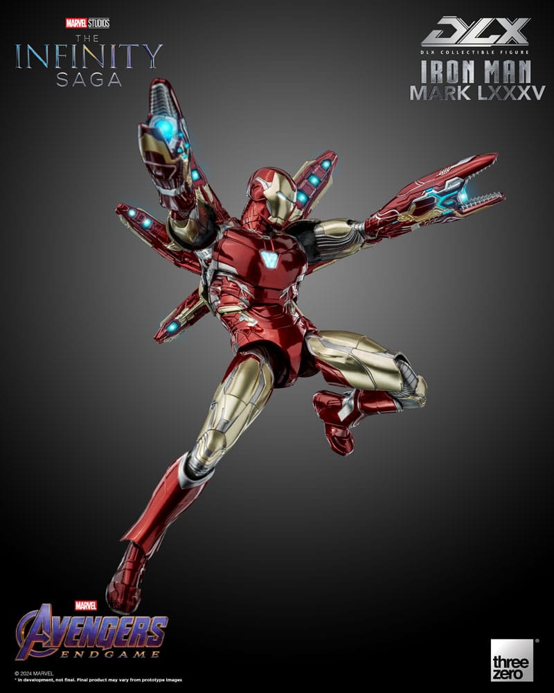 Infinity Saga DLX Action Figure 1/12 Iron Man Mark 85 17 cm