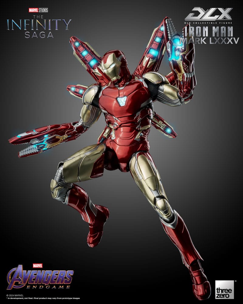 Infinity Saga DLX Action Figure 1/12 Iron Man Mark 85 17 cm