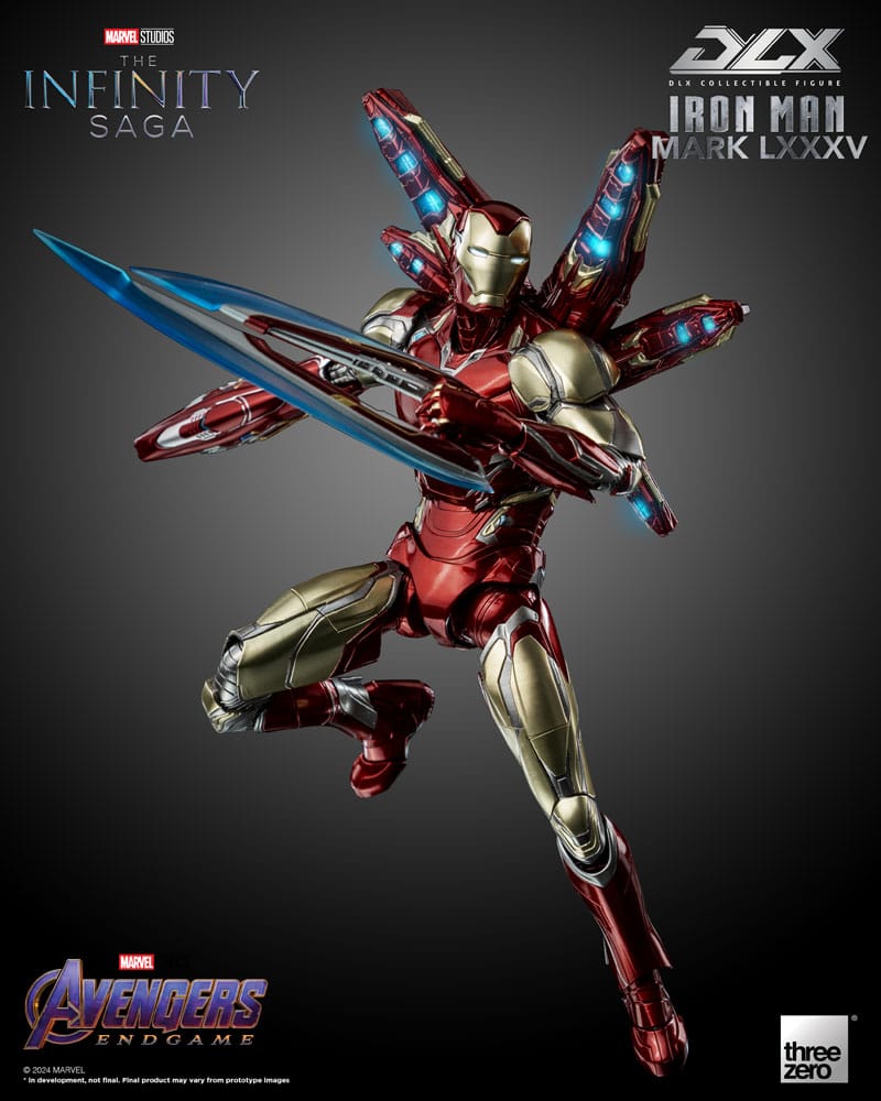 Infinity Saga DLX Action Figure 1/12 Iron Man Mark 85 17 cm