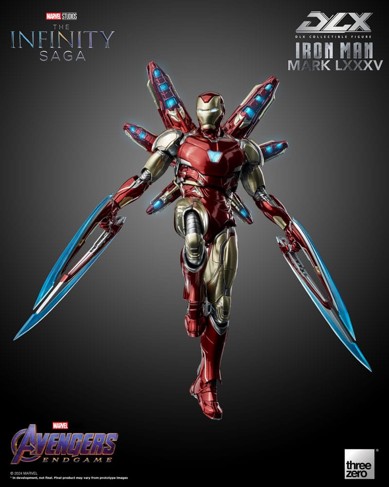 Infinity Saga DLX Action Figure 1/12 Iron Man Mark 85 17 cm