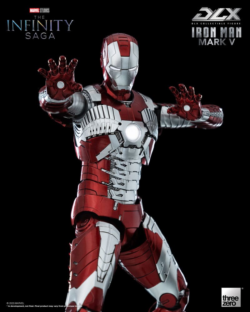 Infinity Saga DLX Action Figure 1/12 Iron Man Mark 5 17 cm