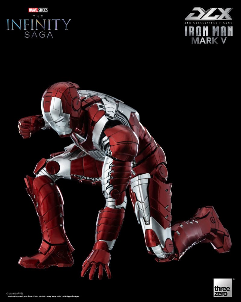 Infinity Saga DLX Action Figure 1/12 Iron Man Mark 5 17 cm