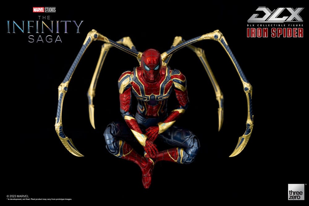 Infinity Saga DLX Action Figure 1/12 Iron Spider 16 cm