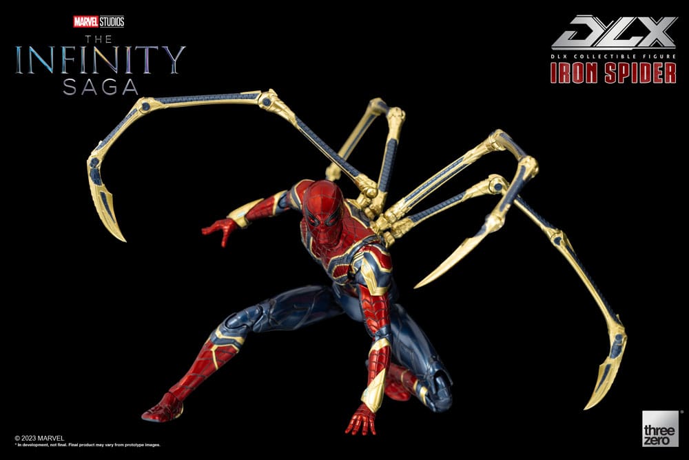 Infinity Saga DLX Action Figure 1/12 Iron Spider 16 cm