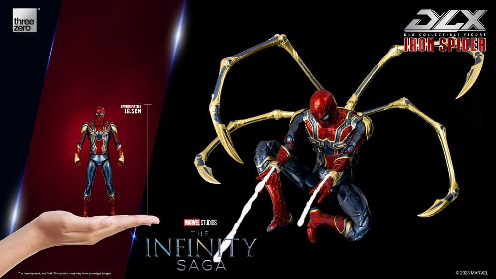 Infinity Saga DLX Action Figure 1/12 Iron Spider 16 cm