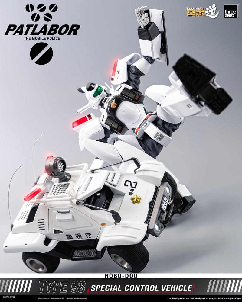 Mobile Police Patlabor ROBO-DOU Type 98 Special Control Vehicle 10 cm