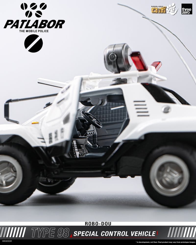 Mobile Police Patlabor ROBO-DOU Type 98 Special Control Vehicle 10 cm