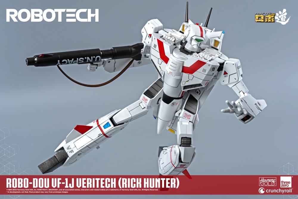 Robotech Action Figure ROBO-DOU VF-1J Veritech (Rick Hunter) 20 cm