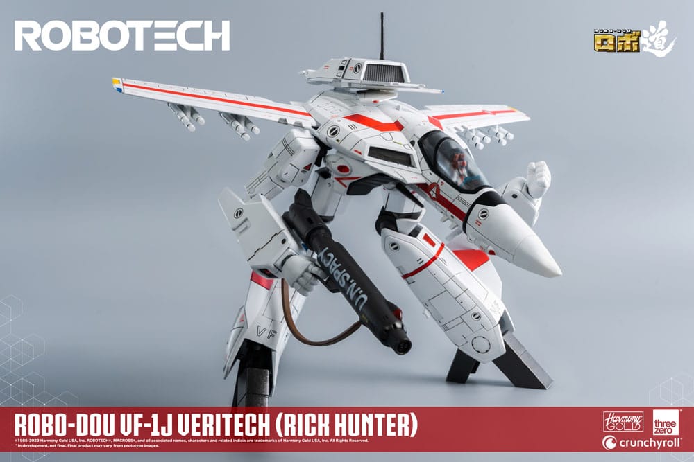 Robotech Action Figure ROBO-DOU VF-1J Veritech (Rick Hunter) 20 cm