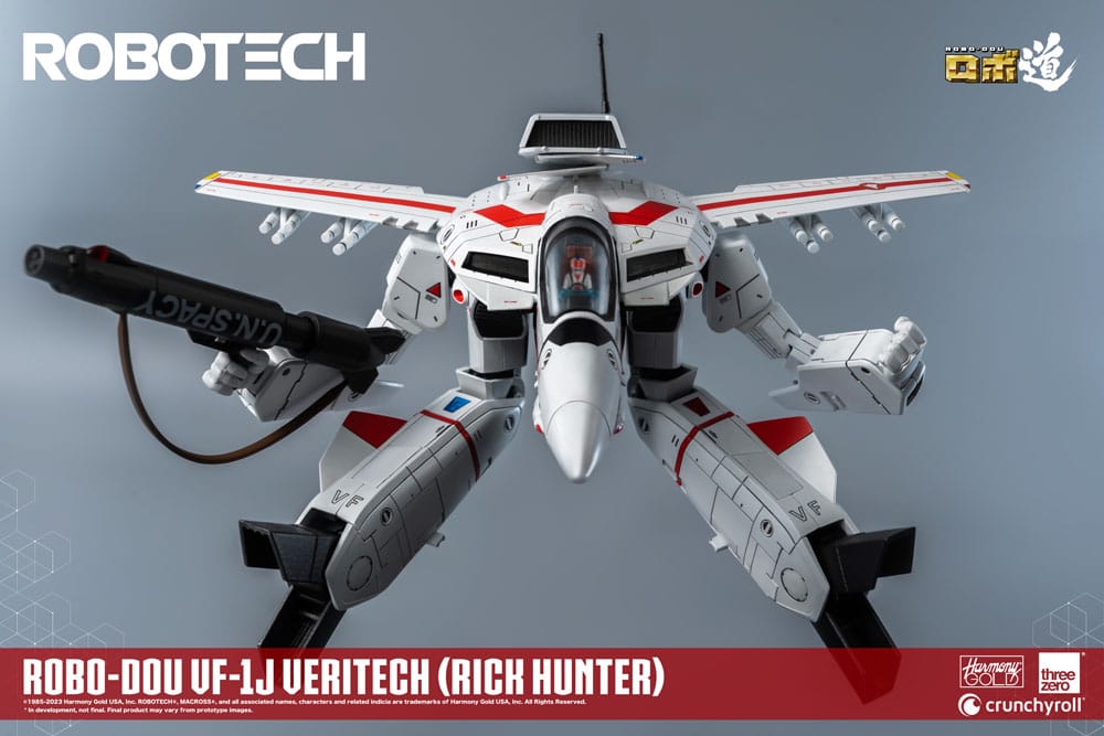 Robotech Action Figure ROBO-DOU VF-1J Veritech (Rick Hunter) 20 cm