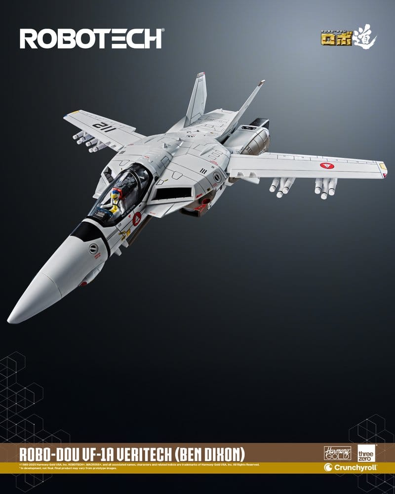 Robotech Action Figure ROBO-DOU VF-1A Veritech (Ben Dixon) 20 cm