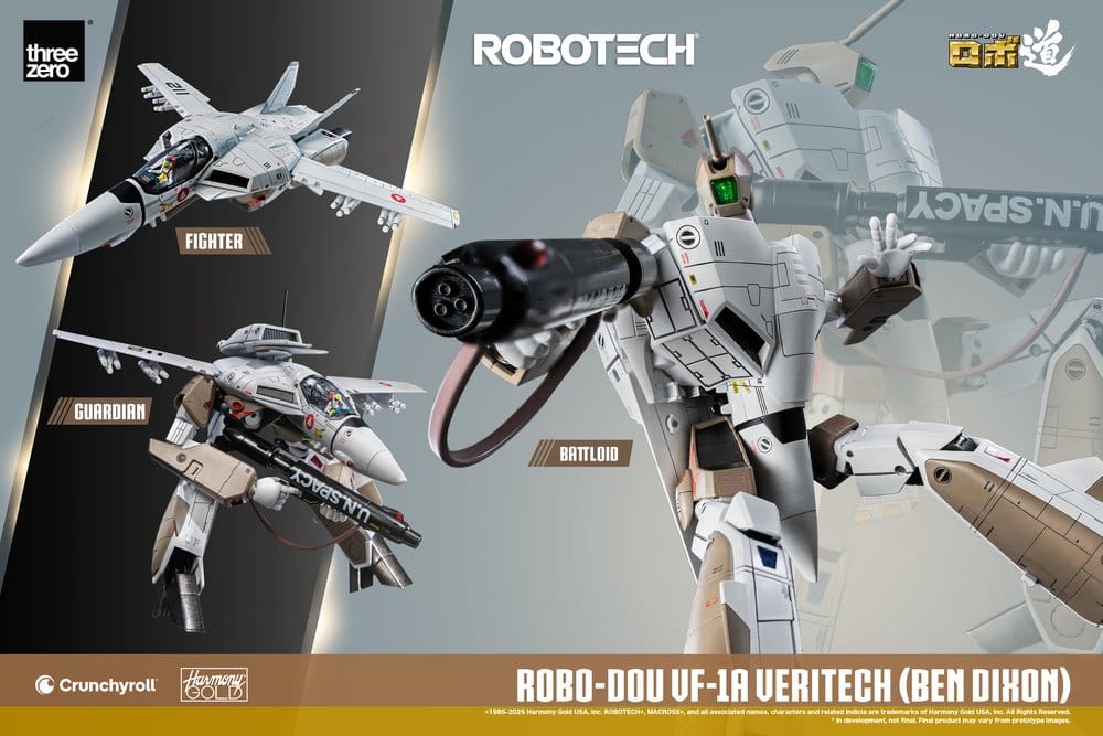 Robotech Action Figure ROBO-DOU VF-1A Veritech (Ben Dixon) 20 cm