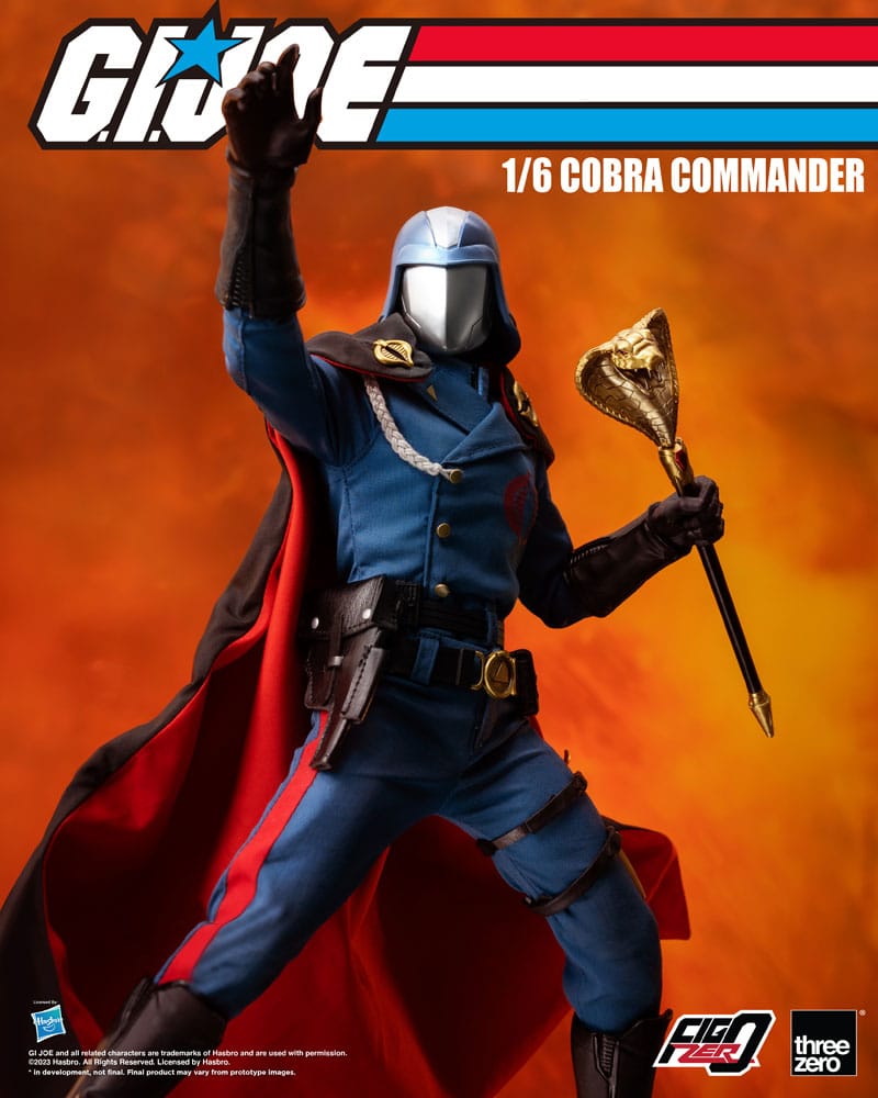 G.I. Joe FigZero Action Figure 1/6 Cobra Commander 30 cm