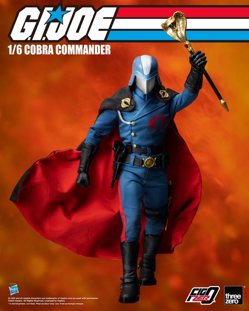 G.I. Joe FigZero Action Figure 1/6 Cobra Commander 30 cm