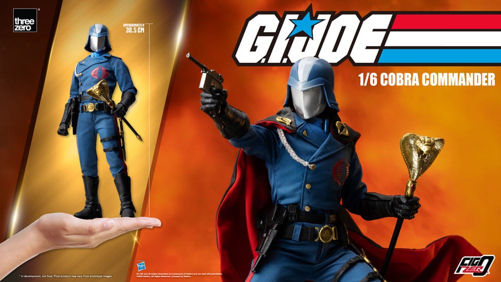 G.I. Joe FigZero Action Figure 1/6 Cobra Commander 30 cm