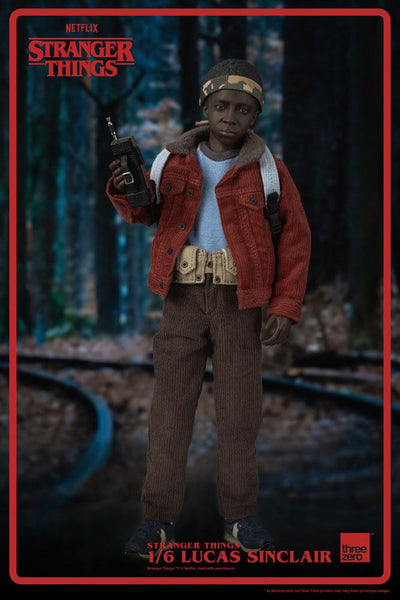 Stranger Things Action Figure 1/6 Lucas Sinclair 23 cm