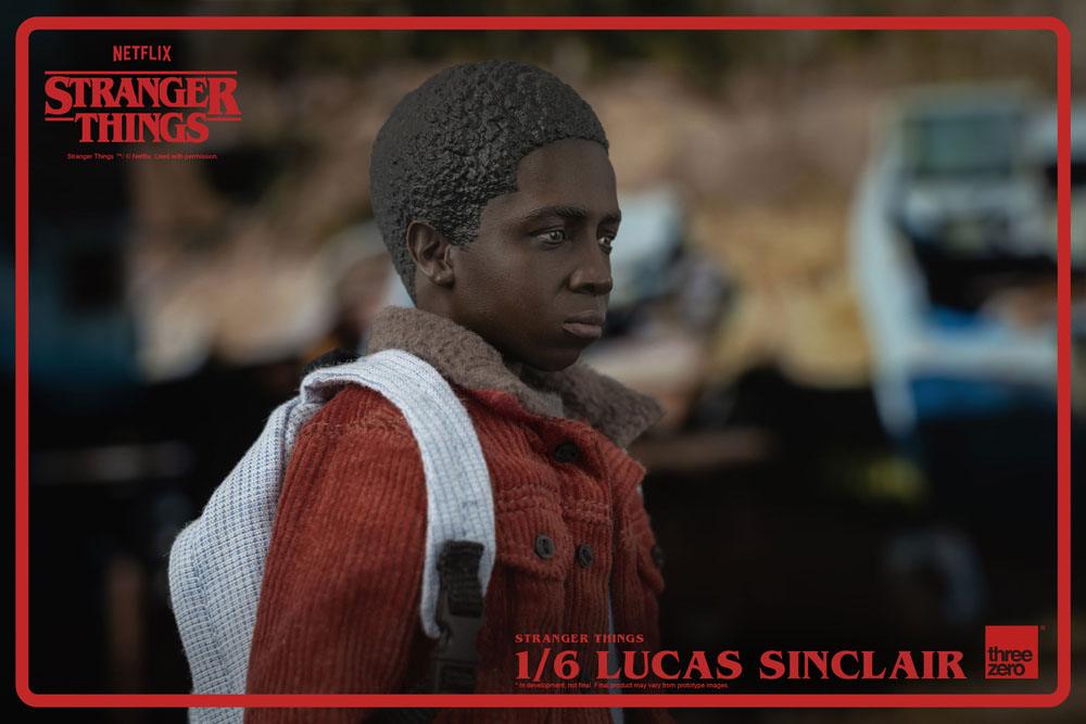 Stranger Things Action Figure 1/6 Lucas Sinclair 23 cm