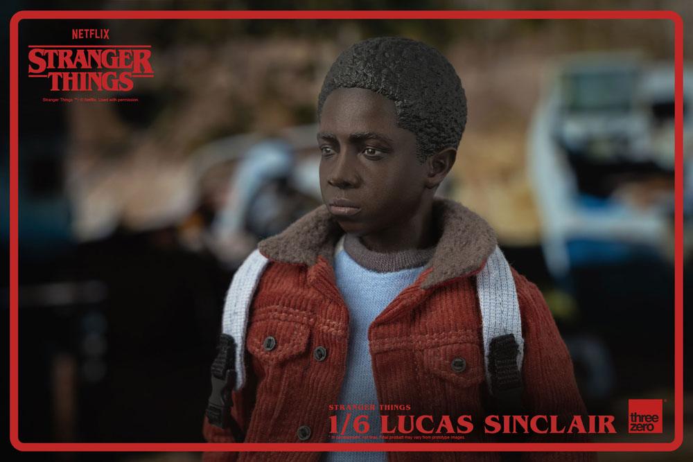 Stranger Things Action Figure 1/6 Lucas Sinclair 23 cm