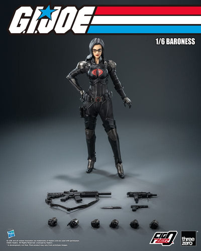 GI Joe FigZero Action Figure 1/6 Baroness 30 cm