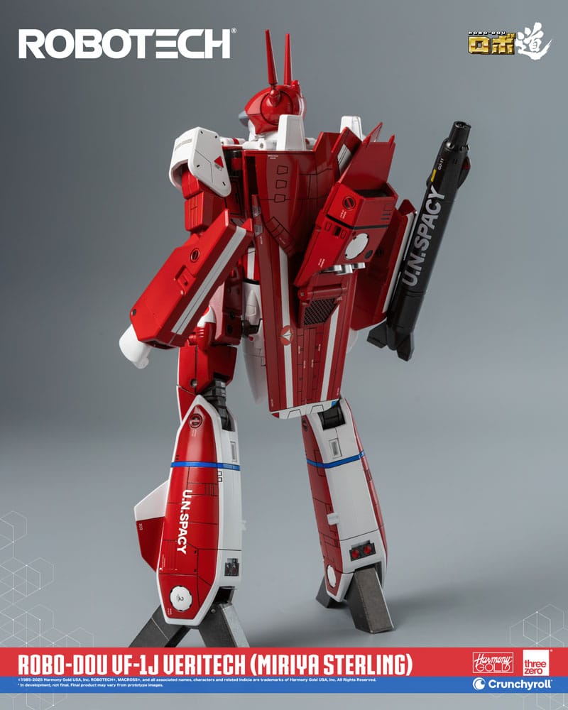 Robotech Action Figure ROBO-DOU VF-1J Veritech (Miriya Sterling) 20 cm