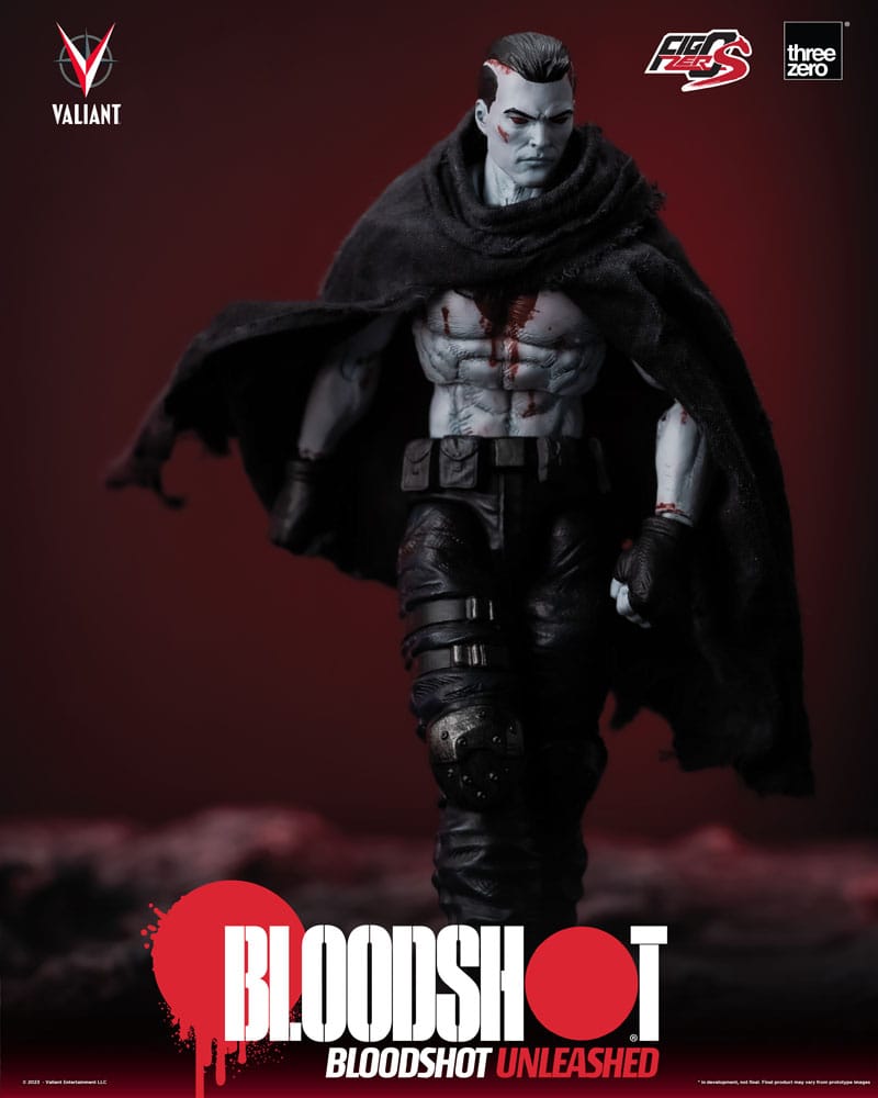 Valiant Comics FigZero S Action Figure 1/12 Bloodshot Unleashed 15 cm