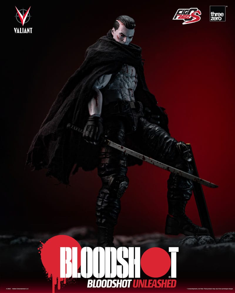 Valiant Comics FigZero S Action Figure 1/12 Bloodshot Unleashed 15 cm