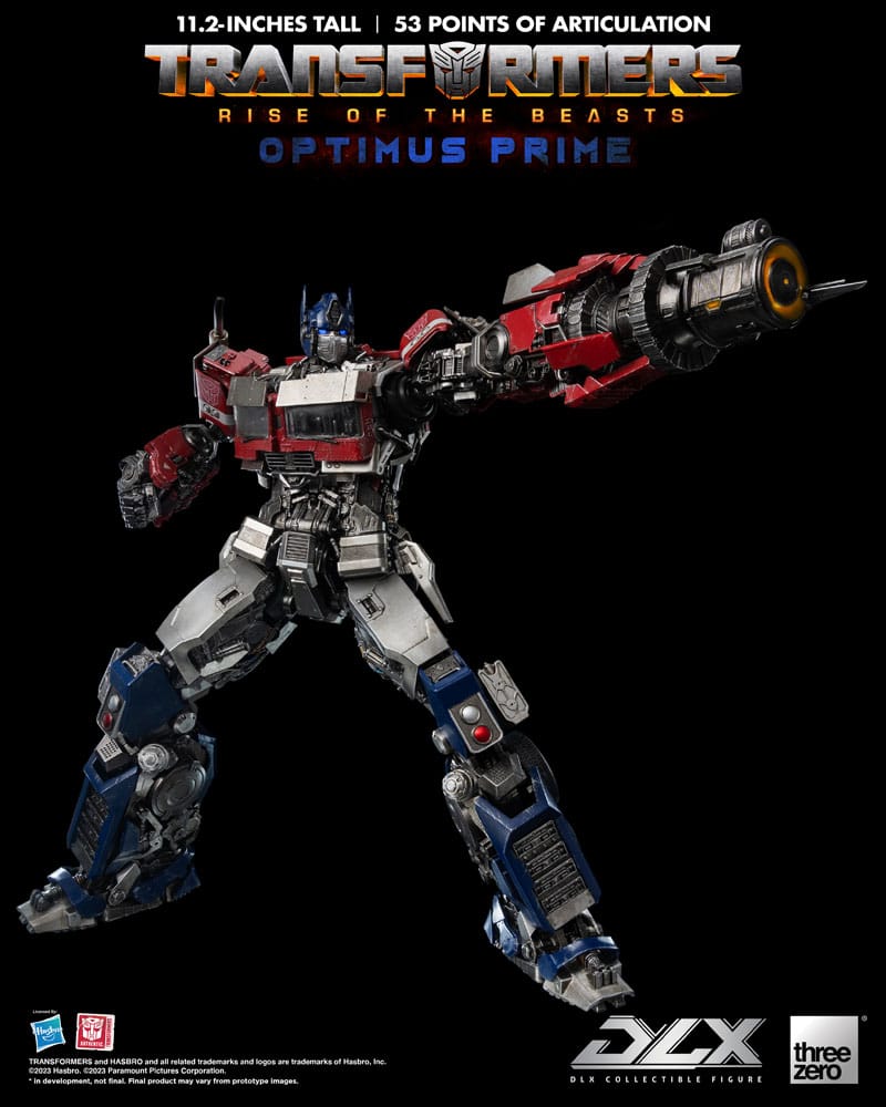 Transformers: Rise of the Beasts DLX Action Figure 1/6 Optimus Prime 28 cm