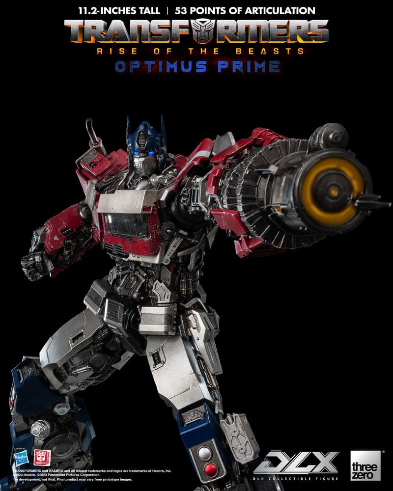 Transformers: Rise of the Beasts DLX Action Figure 1/6 Optimus Prime 28 cm