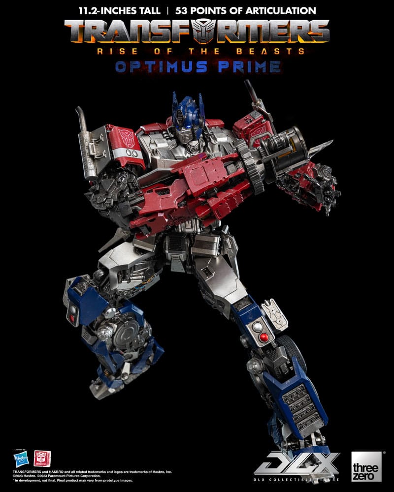 Transformers: Rise of the Beasts DLX Action Figure 1/6 Optimus Prime 28 cm