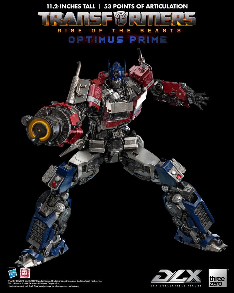 Transformers: Rise of the Beasts DLX Action Figure 1/6 Optimus Prime 28 cm