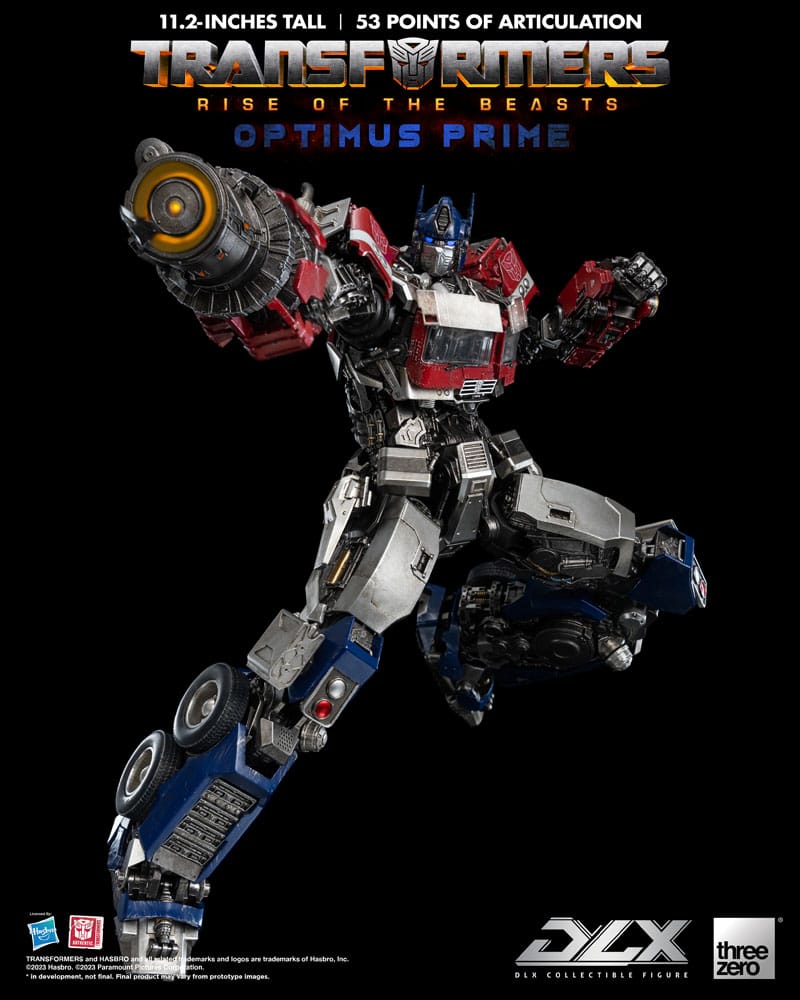 Transformers: Rise of the Beasts DLX Action Figure 1/6 Optimus Prime 28 cm