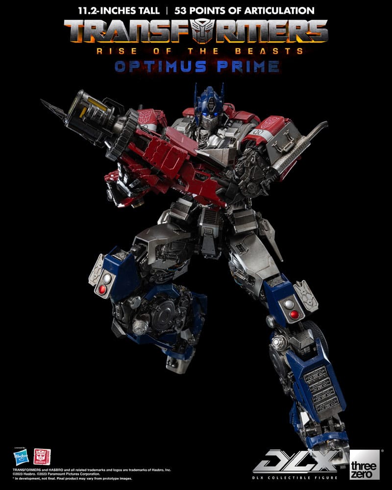 Transformers: Rise of the Beasts DLX Action Figure 1/6 Optimus Prime 28 cm