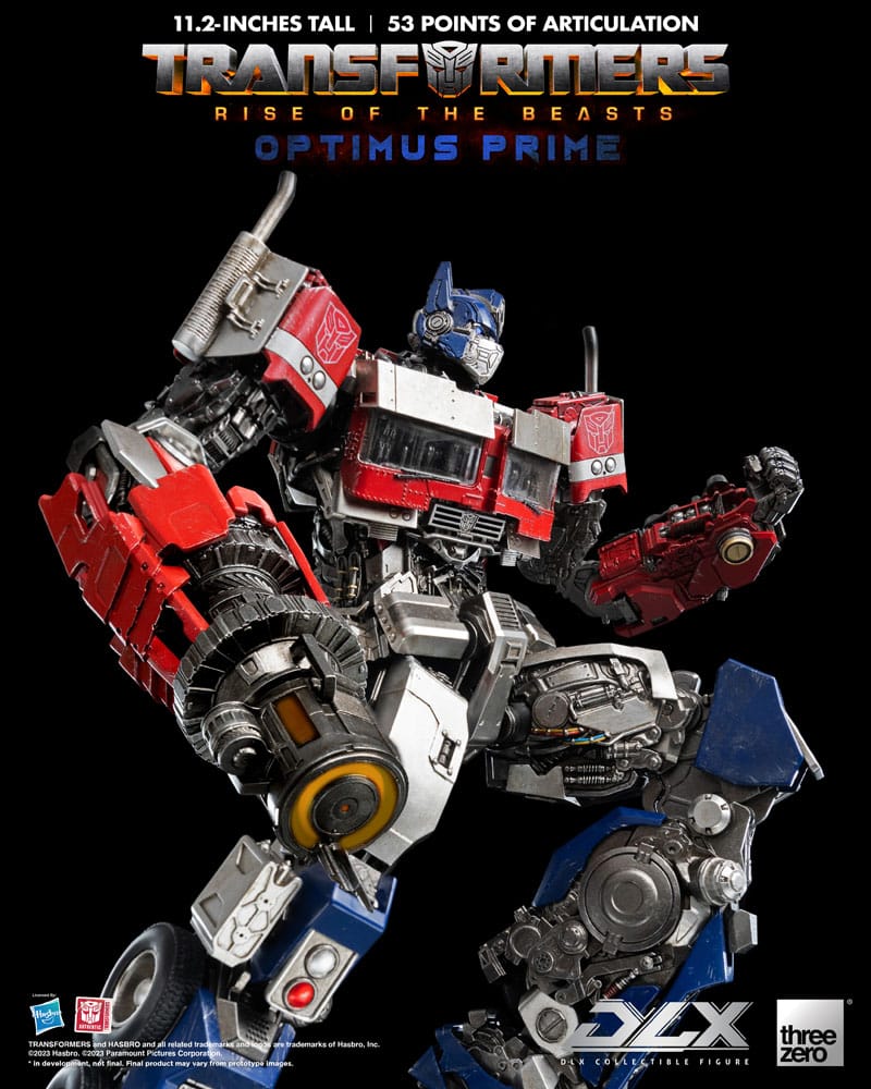 Transformers: Rise of the Beasts DLX Action Figure 1/6 Optimus Prime 28 cm