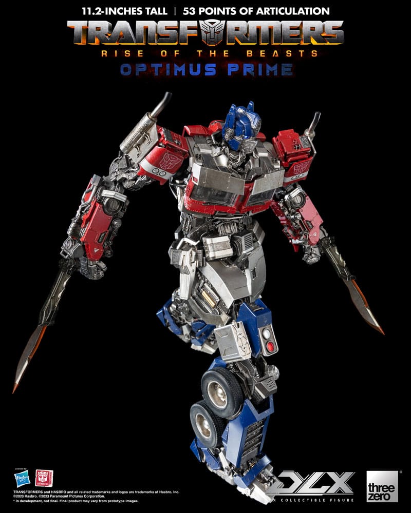 Transformers: Rise of the Beasts DLX Action Figure 1/6 Optimus Prime 28 cm