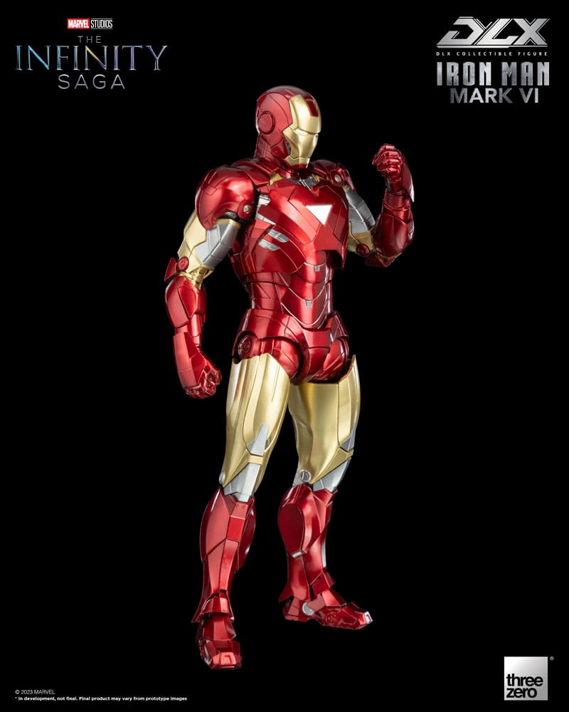 Infinity Saga DLX Action Figure 1/12 Iron Man Mark 6 17 cm