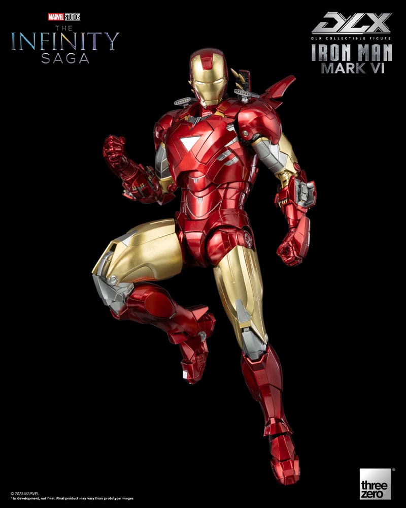 Infinity Saga DLX Action Figure 1/12 Iron Man Mark 6 17 cm