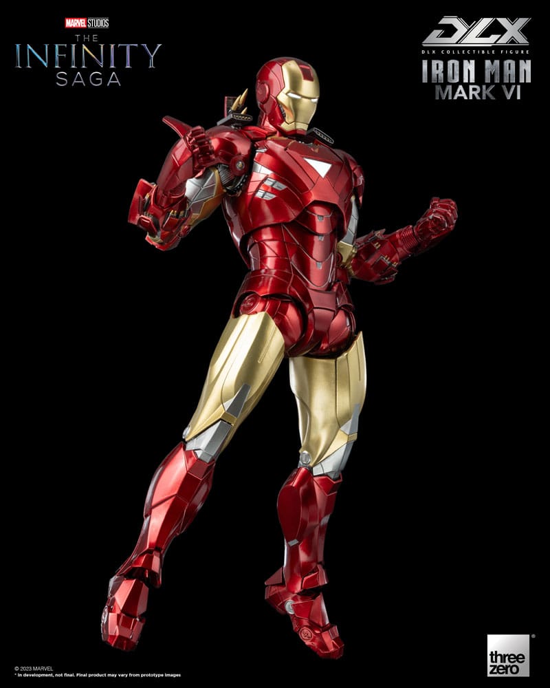 Infinity Saga DLX Action Figure 1/12 Iron Man Mark 6 17 cm