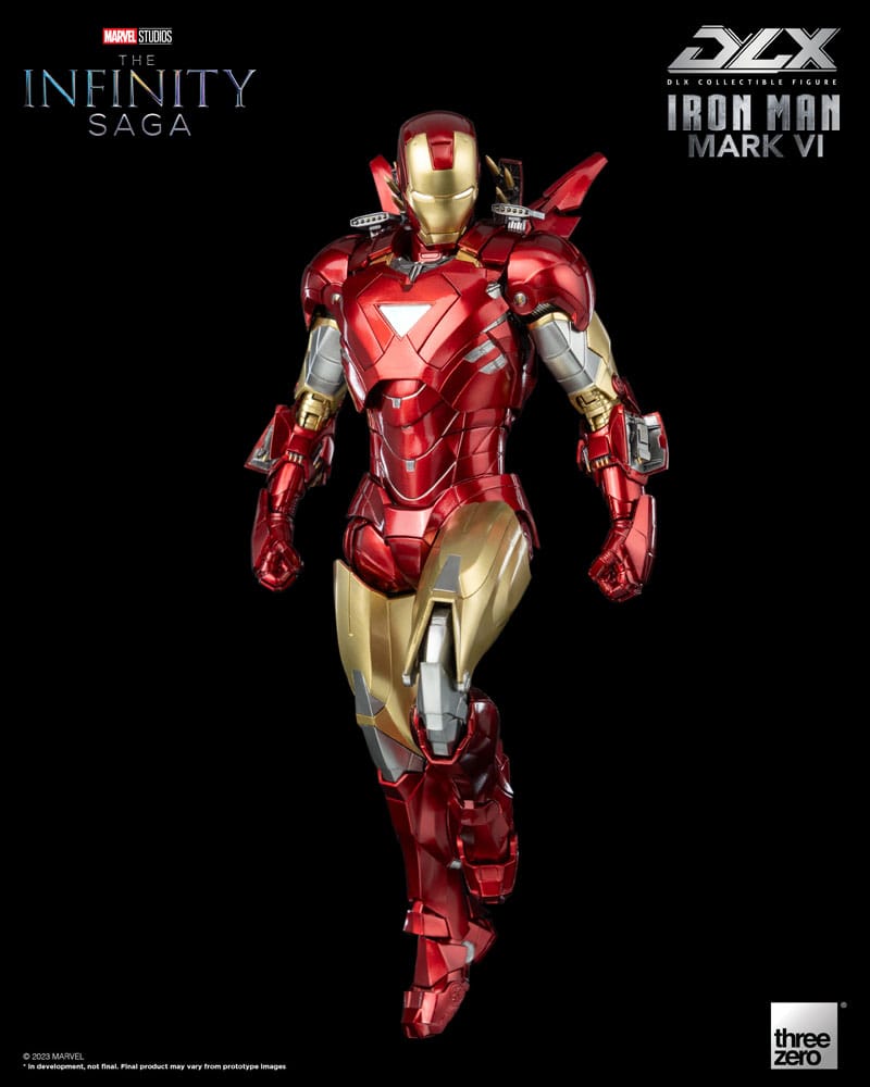 Infinity Saga DLX Action Figure 1/12 Iron Man Mark 6 17 cm