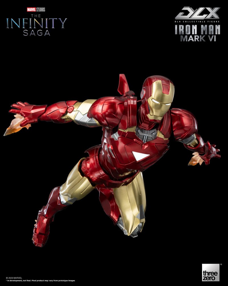 Infinity Saga DLX Action Figure 1/12 Iron Man Mark 6 17 cm