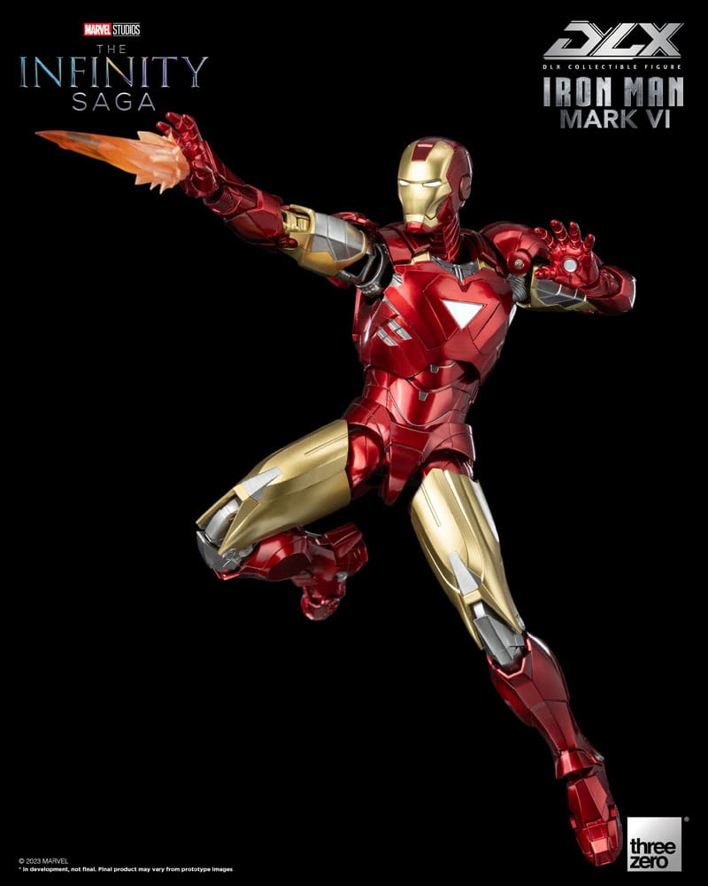 Infinity Saga DLX Action Figure 1/12 Iron Man Mark 6 17 cm