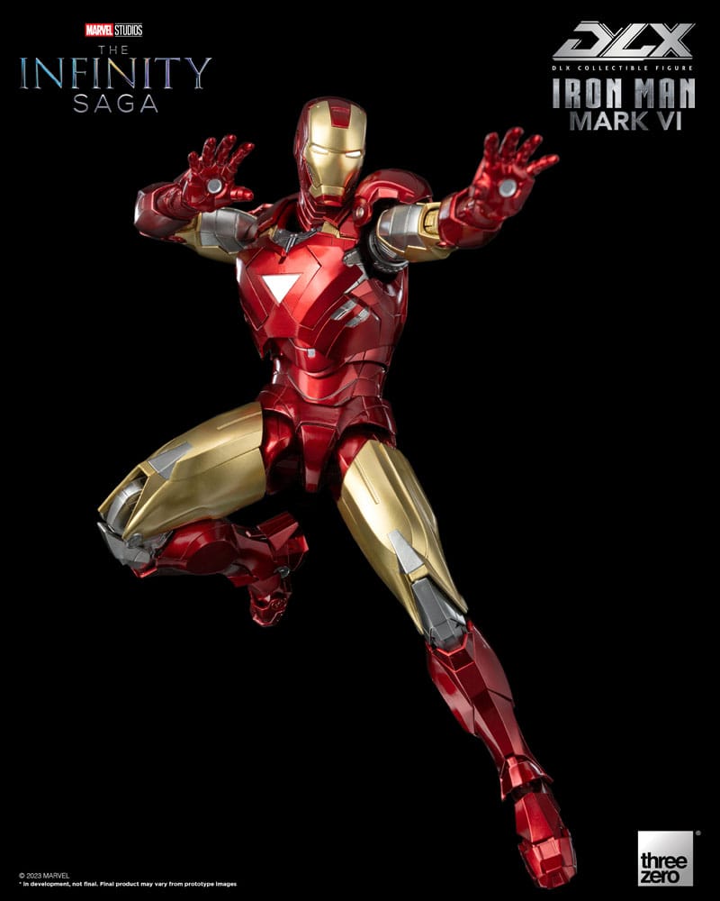 Infinity Saga DLX Action Figure 1/12 Iron Man Mark 6 17 cm