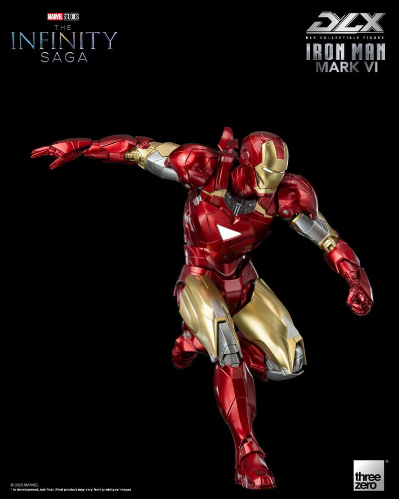 Infinity Saga DLX Action Figure 1/12 Iron Man Mark 6 17 cm