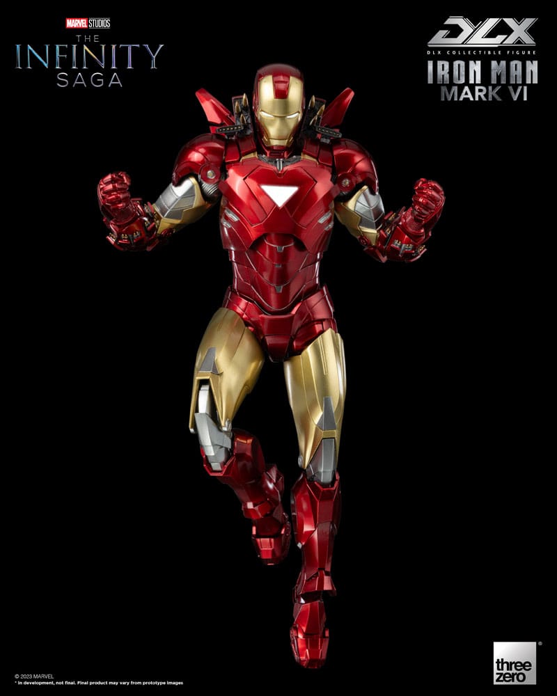 Infinity Saga DLX Action Figure 1/12 Iron Man Mark 6 17 cm