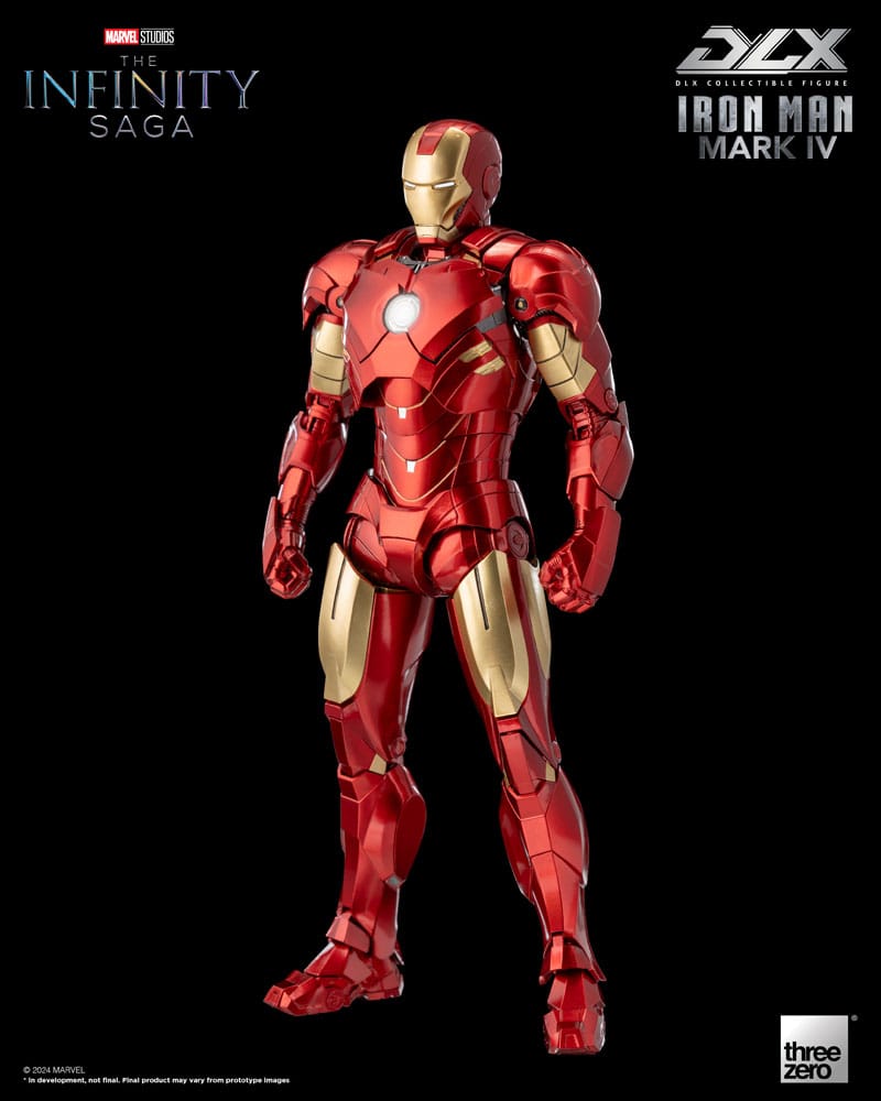 Infinity Saga DLX Action Figure 1/12 Iron Man Mark 4 17 cm