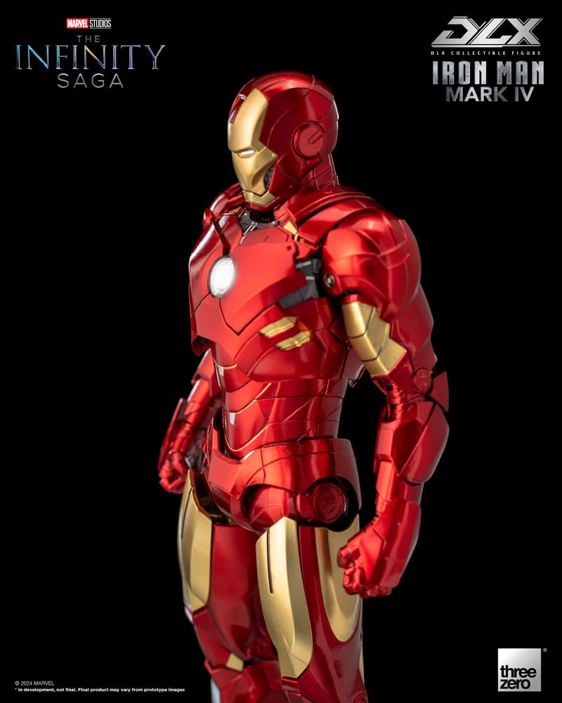 Infinity Saga DLX Action Figure 1/12 Iron Man Mark 4 17 cm