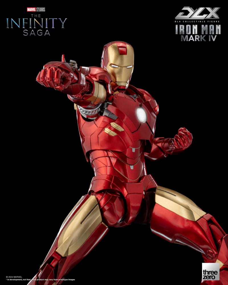 Infinity Saga DLX Action Figure 1/12 Iron Man Mark 4 17 cm