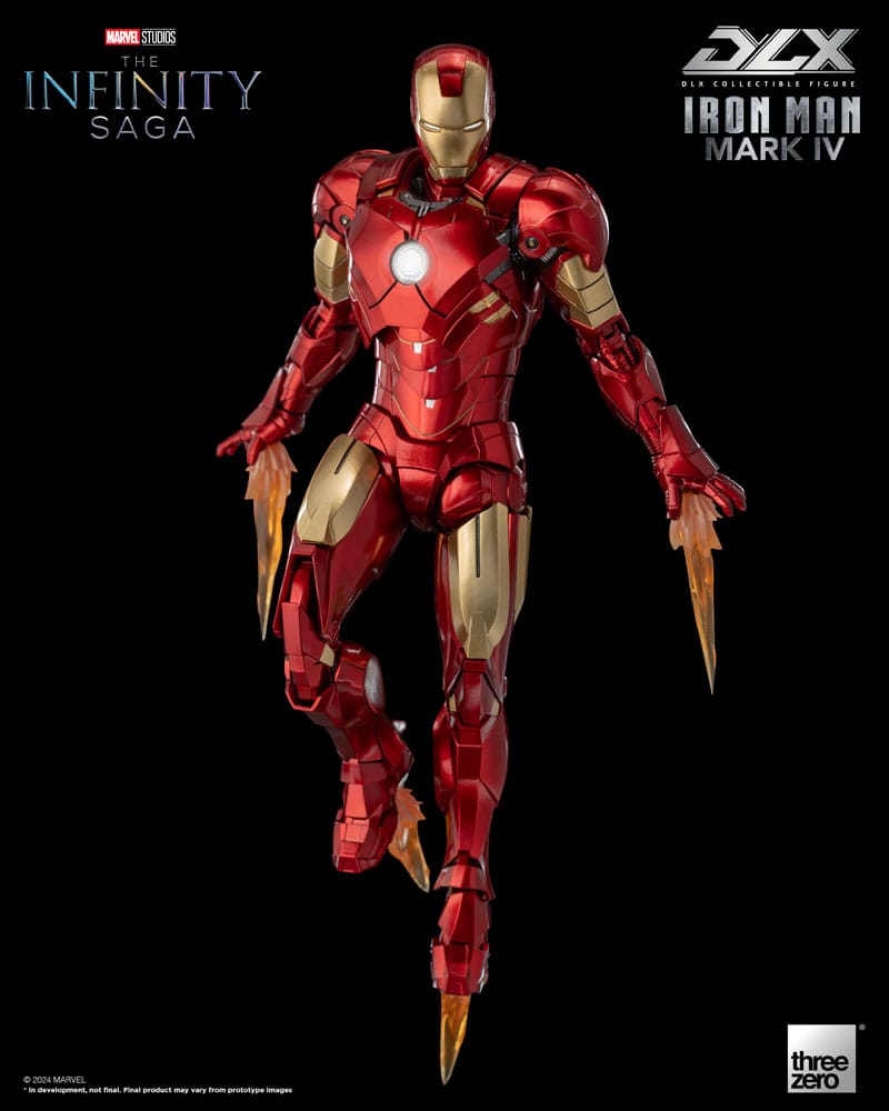 Infinity Saga DLX Action Figure 1/12 Iron Man Mark 4 17 cm